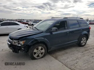 2014 Dodge Journey SE with VIN 3C4PDCAB9ET160165, listed as a Copart auction lot 46939765 with 182,191 mi miles and Salvage Title. Bid and sale history available at carsss.com. Image 1.