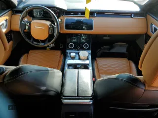 2020 Land Rover Range Rover with VIN SALYU2EE0LA296152, listed as a Copart auction lot 87899065 with 50,536 mi miles and Salvage title. Bid and sale history available at DreamBid. Image 8.