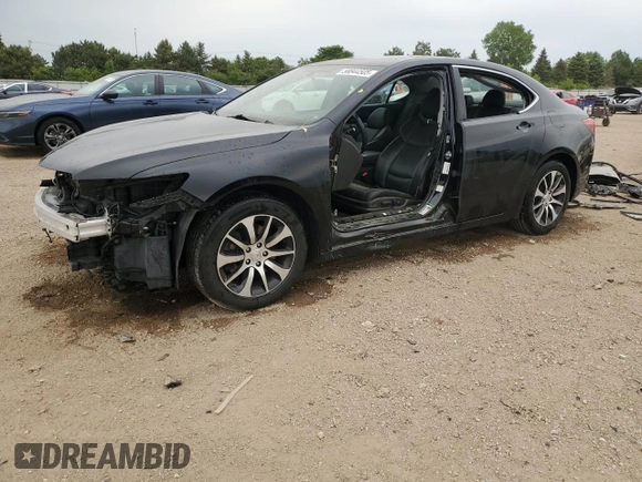2017 Acura TLX with VIN 19UUB1F39HA004574, listed as a Copart auction lot 58844505 with 86,062 mi miles and Salvage title. Bid and sale history available at DreamBid. Image 1.