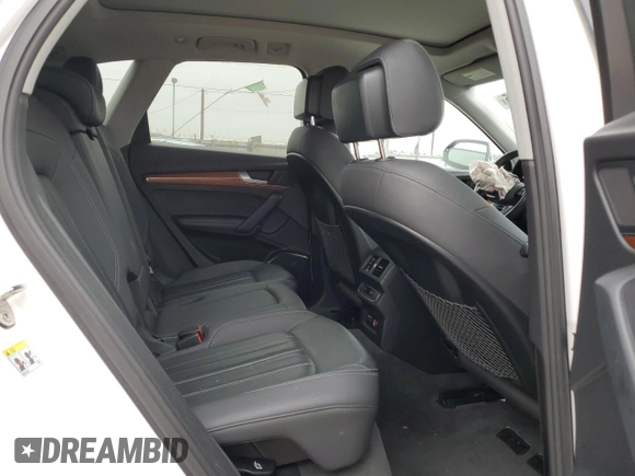 2021 Audi Q5 Premium Plus with VIN WA1BAAFY4M2021995, listed as a Copart auction lot 55136145 with 84,553 mi miles and Salvage Title. Bid and sale history available at carsss.com. Image 11.