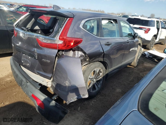 2019 Honda CR-V LX with VIN 2HKRW6H39KH218788, listed as a Copart auction lot 50645285 with 27,153 mi miles and Salvage Title. Bid and sale history available at carsss.com. Image 3.
