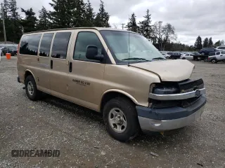 2006 Chevrolet Express Passenger с VIN 1GNFG15T961223498, выставлен на аукционе Copart как лот 45679095 с пробегом 191 266 миль миль и Списание • Salvage title. История ставок и продаж доступна на DreamBid. Изображение 4.