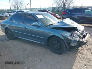 2004 Hyundai Sonata with VIN KMHWF25S14A094531, listed as a IAAI auction lot 40844423 with 108,792 mi miles. Bid and sale history available at carsss.com. Image 1.