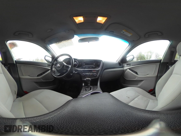 2014 Kia Optima LX with VIN 5XXGM4A73EG277964, listed as a IAAI auction lot 42079663 with 91,009 mi miles. Bid and sale history available at carsss.com. Image 19.