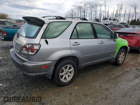 2001 Lexus RX 300 with VIN JTJHF10U010188494, listed as a Copart auction lot 80594234 with 248,447 mi miles and Clean Title. Bid and sale history available at carsss.com. Image 3.