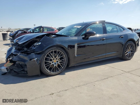 2023 Porsche Panamera with VIN WP0AJ2A72PL100165, listed as a Copart auction lot 75400414 with 26,576 mi miles and Clean Title. Bid and sale history available at carsss.com. Image 1.
