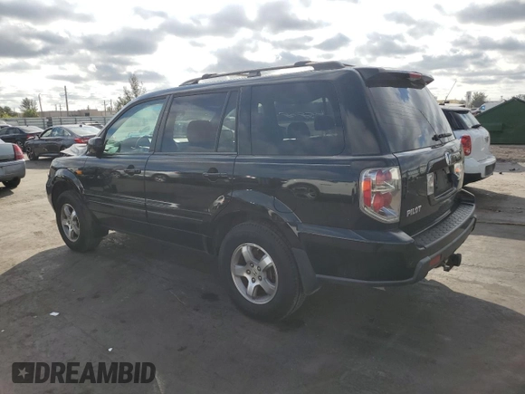 2007 Honda Pilot EX-L with VIN 5FNYF28767B041467, listed as a Copart auction lot 88322515 with 156,403 mi miles and Salvage Title. Bid and sale history available at carsss.com. Image 2.