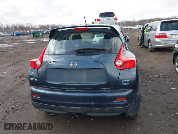 2014 Nissan Juke SL with VIN JN8AF5MV2ET483345, listed as a IAAI auction lot 41716553 with 101,795 mi miles. Bid and sale history available at carsss.com. Image 16.