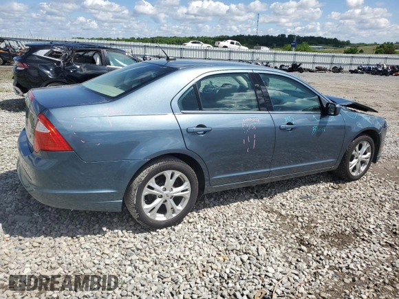 2012 Ford Fusion SE with VIN 3FAHP0HG9CR185126, listed as a Copart auction lot 54880135 with 178,400 mi miles and Non repairable. Bid and sale history available at DreamBid. Image 3.
