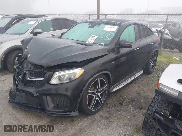 2019 Mercedes-Benz GLE 43 AMG with VIN 4JGED6EB1KA131244, listed as a IAAI auction lot 41369280 with 38,834 mi miles and . Bid and sale history available at DreamBid. Image 2.