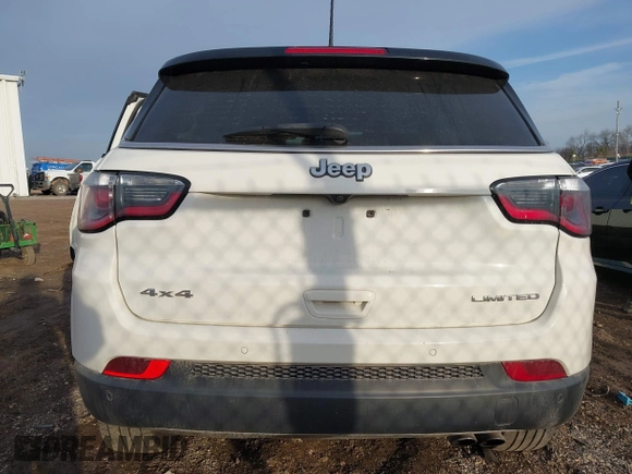 2021 Jeep Compass Limited with VIN 3C4NJDCB6MT561125, listed as a IAAI auction lot 41803373 with 48,360 mi miles and . Bid and sale history available at carsss.com. Image 16.