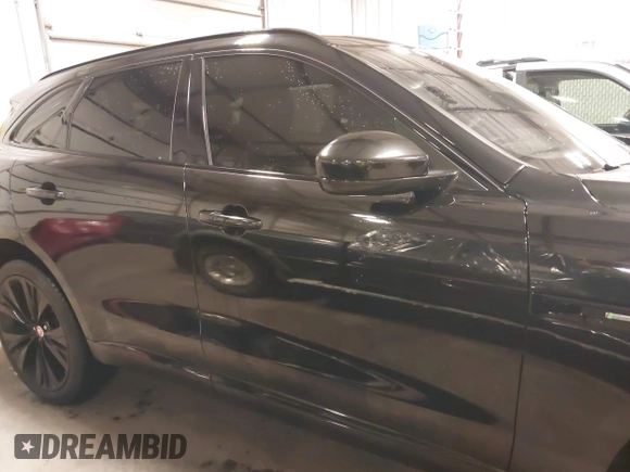 2018 Jaguar F-Pace 30t R-Sport with VIN SADCL2GX8JA281161, listed as a IAAI auction lot 41697529 with 81,242 mi miles and . Bid and sale history available at DreamBid. Image 14.