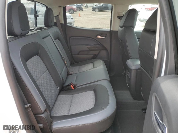 2021 Chevrolet Colorado 2WD Z71 with VIN 1GCGSDEN1M1200745, listed as a Copart auction lot 45241485 with 44,863 mi miles and Salvage Title. Bid and sale history available at carsss.com. Image 11.