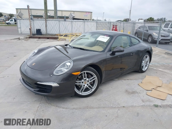 2013 Porsche 911 Carrera with VIN WP0AA2A91DS106624, listed as a IAAI auction lot 41586673 with 37,100 mi miles. Bid and sale history available at carsss.com. Image 17.