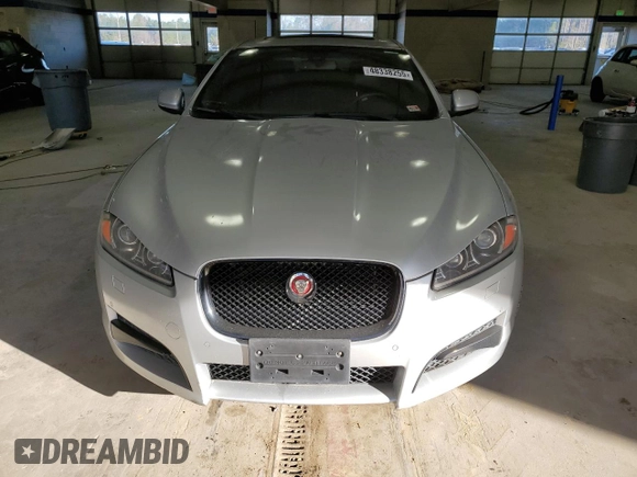 2015 Jaguar XF V6 Portfolio with VIN SAJWJ0FF8F8U62692, listed as a Copart auction lot 48338255 with 0 mi miles and Clean Title. Bid and sale history available at carsss.com. Image 5.