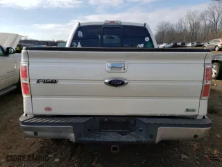 2010 Ford F-150 XL with VIN 1FTFW1EV6AFC36122, listed as a Copart auction lot 89002325 with 158,126 mi miles and Salvage Title. Bid and sale history available at carsss.com. Image 6.