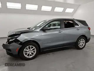2023 Chevrolet Equinox LT with VIN 3GNAXUEG0PS206703, listed as a Copart auction lot 51755965 with 31,739 mi miles and Non Repairable. Bid and sale history available at DreamBid. Image 1.