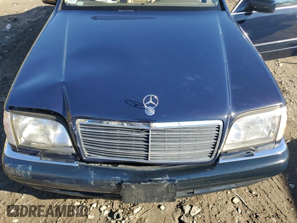 1996 Mercedes-Benz S with VIN WDBGA43E6TA299243, listed as a Copart auction lot 79664294 with 168,356 mi miles and Salvage Title. Bid and sale history available at DreamBid. Image 11.