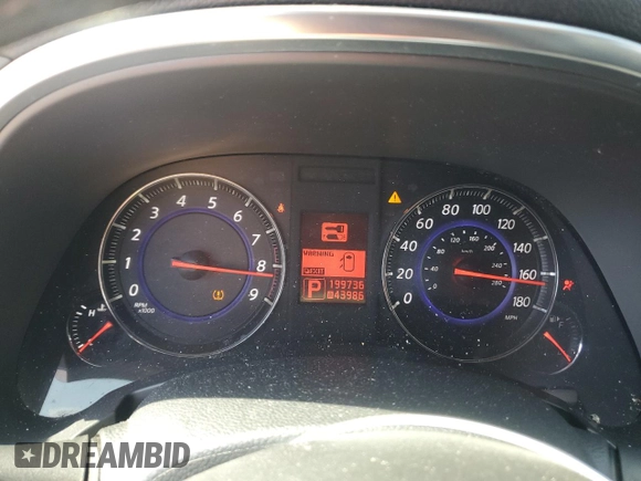 2009 Infiniti FX with VIN JNRAS18W39M151367, listed as a Copart auction lot 69659994 with 199,736 mi miles and Non Repairable. Bid and sale history available at DreamBid. Image 9.