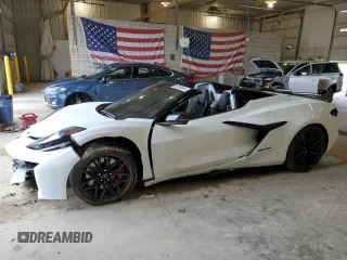 2025 Chevrolet Corvette 3LZ with VIN 1G1YF3D32S5600086, listed as a Copart auction lot 58906905 with Not provided miles and Salvage title. Bid and sale history available at DreamBid. Image 1.