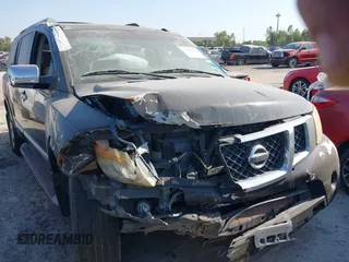 2011 Nissan Armada SV with VIN 5N1BA0ND4BN614438, listed as a IAAI auction lot 40604183 with 150,063 mi miles and . Bid and sale history available at DreamBid. Image 1.