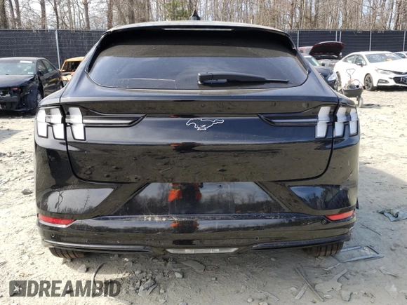 2024 Ford Mustang Mach-E Premium with VIN 3FMTK3SU6RMA22776, listed as a Copart auction lot 48611415 with 10,717 mi miles and Salvage Title. Bid and sale history available at DreamBid. Image 6.