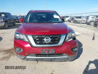 2017 Nissan Pathfinder SV with VIN 5N1DR2MMXHC650993, listed as a IAAI auction lot 41460677 with 176,033 mi miles. Bid and sale history available at carsss.com. Image 12.