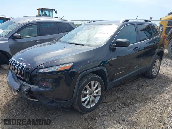 2014 Jeep Cherokee Limited with VIN 1C4PJLDB4EW256137, listed as a IAAI auction lot 42236043 with 145,517 mi miles and . Bid and sale history available at DreamBid. Image 18.