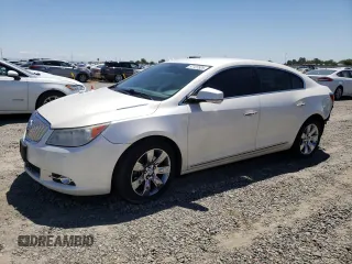 2011 Buick LaCrosse CXS with VIN 1G4GE5ED3BF386983, listed as a Copart auction lot 57137525 with 138,951 mi miles and Salvage title. Bid and sale history available at DreamBid. Image 1.