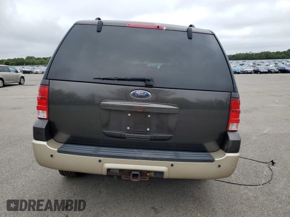 2006 Ford Expedition Eddie Bauer with VIN 1FMFU18596LA16723, listed as a Copart auction lot 64029965 with 152,012 mi miles and Salvage title. Bid and sale history available at DreamBid. Image 6.