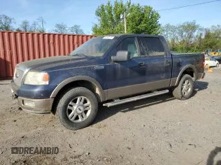 2004 Ford F-150 XLT with VIN 1FTPW14554KC77536, listed as a Copart auction lot 54194175 with 238,968 mi miles and Clean Title. Bid and sale history available at carsss.com. Image 1.