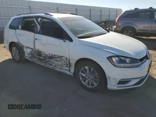 2019 Volkswagen Golf SportWagen S with VIN 3VWY57AU2KM510846, listed as a Copart auction lot 76291044 with 110,496 mi miles and Salvage Title. Bid and sale history available at carsss.com. Image 4.