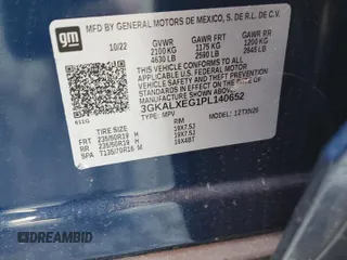 2023 GMC Terrain Denali с VIN 3GKALXEG1PL140652, выставлен на аукционе Copart как лот 83352844 с пробегом Не указан миль и Списание • Salvage title. История ставок и продаж доступна на DreamBid. Изображение 12.