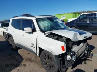 2018 Jeep Renegade Altitude with VIN ZACCJABB7JPJ09675, listed as a IAAI auction lot 41237405 with 64,103 mi miles and . Bid and sale history available at DreamBid. Image 1.