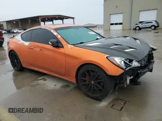 2016 Hyundai Genesis Coupe 3.8L Ultimate with VIN KMHHU6KJ3GU133155, listed as a Copart auction lot 82399704 with 0 mi miles and Salvage Title. Bid and sale history available at carsss.com. Image 4.