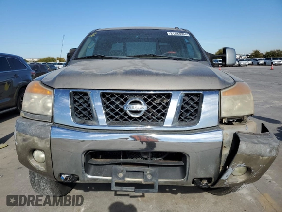 2008 Nissan Titan SE with VIN 1N6BA07D68N331854, listed as a Copart auction lot 81683984 with Not Provided miles and Clean Title. Bid and sale history available at carsss.com. Image 5.