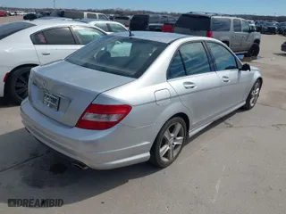 2011 Mercedes-Benz C-Class C 300 Sport with VIN WDDGF5EB8BR141424, listed as a IAAI auction lot 41649181 with 105,165 mi miles. Bid and sale history available at carsss.com. Image 4.
