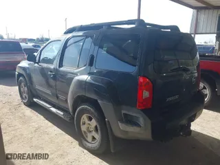 2005 Nissan Xterra S with VIN 5N1AN08U75C620679, listed as a IAAI auction lot 41574222 with 181,684 mi miles. Bid and sale history available at carsss.com. Image 3.