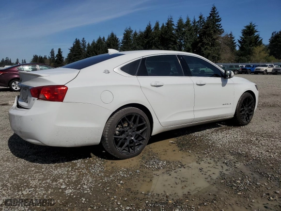 2017 Chevrolet Impala LT with VIN 2G1105S30H9103390, listed as a Copart auction lot 52029765 with 102,942 mi miles and Salvage Title. Bid and sale history available at carsss.com. Image 3.