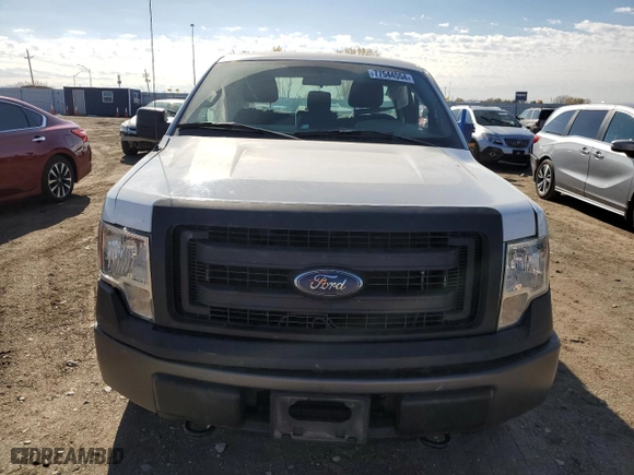 2013 Ford F-150 XL with VIN 1FTNF1EF8DKF05821, listed as a Copart auction lot 77544554 with 0 mi miles and Salvage Title. Bid and sale history available at carsss.com. Image 5.