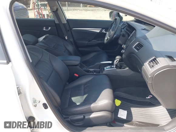 2015 Honda Civic EX-L with VIN 19XFB2F96FE255743, listed as a IAAI auction lot 42083156 with Not Provided miles and . Bid and sale history available at DreamBid. Image 5.