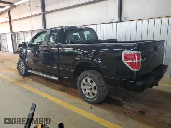 2013 Ford F-150 XL with VIN 1FTFX1EFXDFC70705, listed as a Copart auction lot 63155065 with 123,584 mi miles and Salvage title. Bid and sale history available at DreamBid. Image 2.