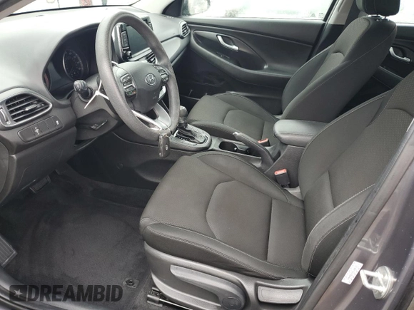 2019 Hyundai Elantra GT with VIN KMHH35LE2KU109193, listed as a Copart auction lot 75084434 with 0 mi miles and Non Repairable. Bid and sale history available at carsss.com. Image 7.