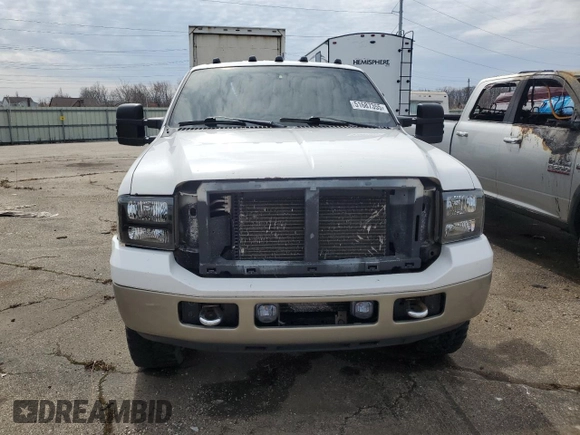 2006 Ford F-250 XL with VIN 1FTSW21P16EC83843, listed as a Copart auction lot 51687355 with 209,950 mi miles and Clean title. Bid and sale history available at DreamBid. Image 5.