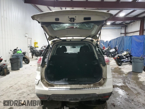 2016 Nissan Rogue SV with VIN KNMAT2MT7GP600639, listed as a Copart auction lot 41833705 with 63,773 mi miles and Salvage Title. Bid and sale history available at carsss.com. Image 6.