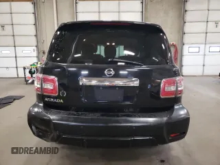 2018 Nissan Armada SV with VIN JN8AY2NC4J9550265, listed as a Copart auction lot 74970624 with 248,847 mi miles and Salvage Title. Bid and sale history available at carsss.com. Image 6.