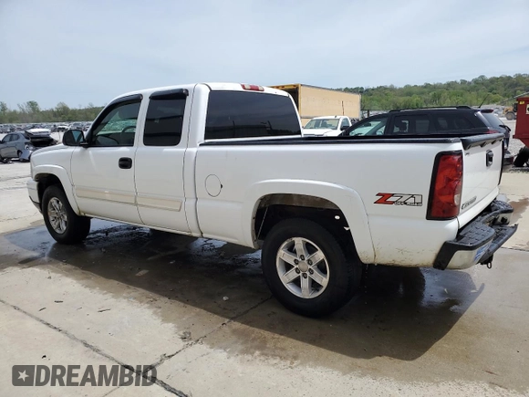 2006 Chevrolet Silverado 1500 LT2 with VIN 1GCEK19B56Z207532, listed as a Copart auction lot 54213065 with 175,177 mi miles and Salvage Title. Bid and sale history available at DreamBid. Image 2.