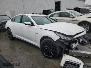2021 Cadillac CT5 Luxury with VIN 1G6DX5RK9M0147473, listed as a Copart auction lot 81777223 with 0 mi miles. Bid and sale history available at carsss.com. Image 4.