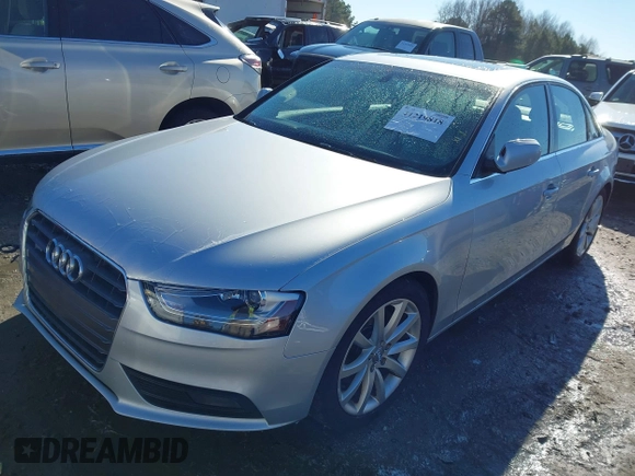 2013 Audi A4 Prestige with VIN WAUKFAFLXDA147339, listed as a IAAI auction lot 41219818 with 132,443 mi miles. Bid and sale history available at carsss.com. Image 19.