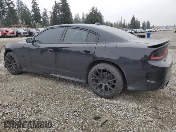 2019 Dodge Charger GT with VIN 2C3CDXHG2KH608648, listed as a Copart auction lot 50422345 with 111,202 mi miles and Salvage Title. Bid and sale history available at DreamBid. Image 2.